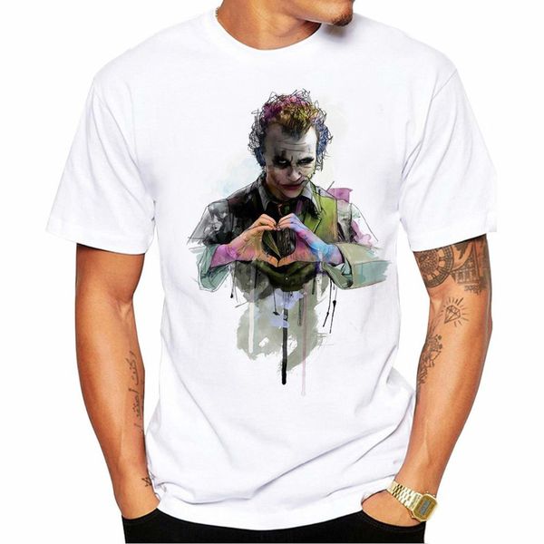 joker t-shirt 2020 summer men's t-shirt, gym wild print trendy t-shirt, joker print short sleeve white t-shirt, White;black
joker t-shirt 2020 summer men's t-shirt, gym wild print trendy t-shirt, joker print short sleeve white t-shirt, White;black