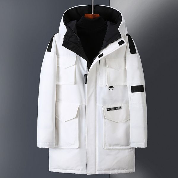 winter men's jacket mens heavy down coat jackets with white duck down vest collar men's brand designer jacket coat, Black
winter men's jacket mens heavy down coat jackets with white duck down vest collar men's brand designer jacket coat, Black
