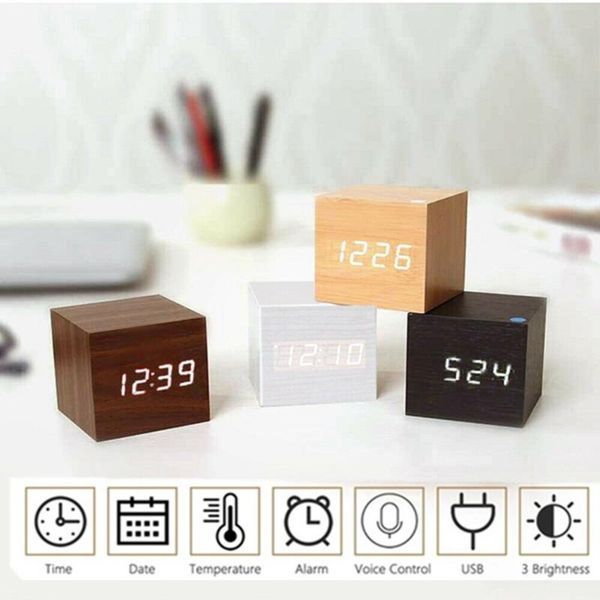 multifunction modern wooden wood digital led desk alarm clock timer calendar office deskhome decor
multifunction modern wooden wood digital led desk alarm clock timer calendar office deskhome decor