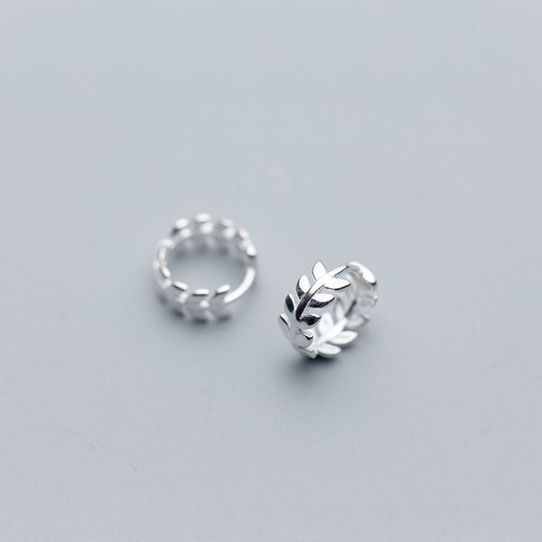 mloveacc real 925 sterling silver earrings for women plant leaf small hoop earring wedding earings fashion jewelry, Golden;silver
mloveacc real 925 sterling silver earrings for women plant leaf small hoop earring wedding earings fashion jewelry, Golden;silver