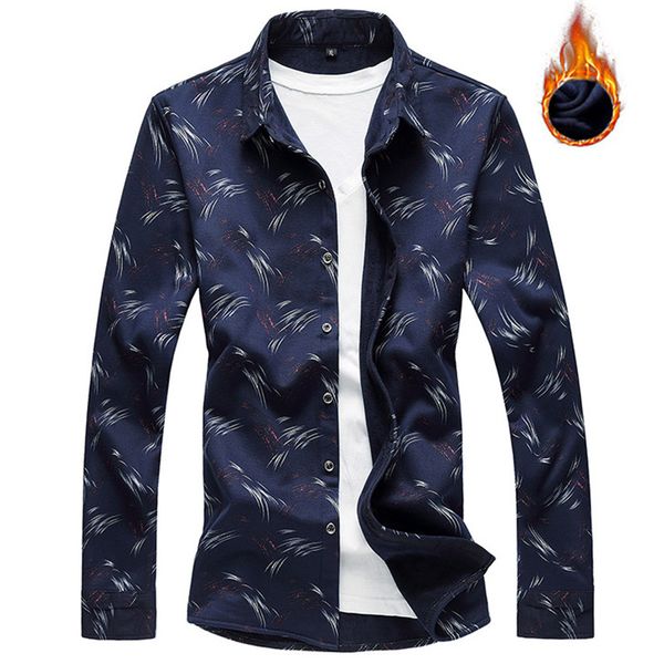 men winter thicken slim printed long sleeve shirts fashion fleece warm man brand casual dress shirt chemise homme plus size 7xl, White;black
men winter thicken slim printed long sleeve shirts fashion fleece warm man brand casual dress shirt chemise homme plus size 7xl, White;black