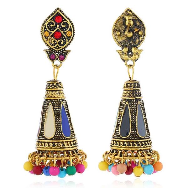 retro wishing bell diamonds dangle earrings for women western bohemian holiday style alloy rhinestone beads fashion earring jewelry, Silver
retro wishing bell diamonds dangle earrings for women western bohemian holiday style alloy rhinestone beads fashion earring jewelry, Silver