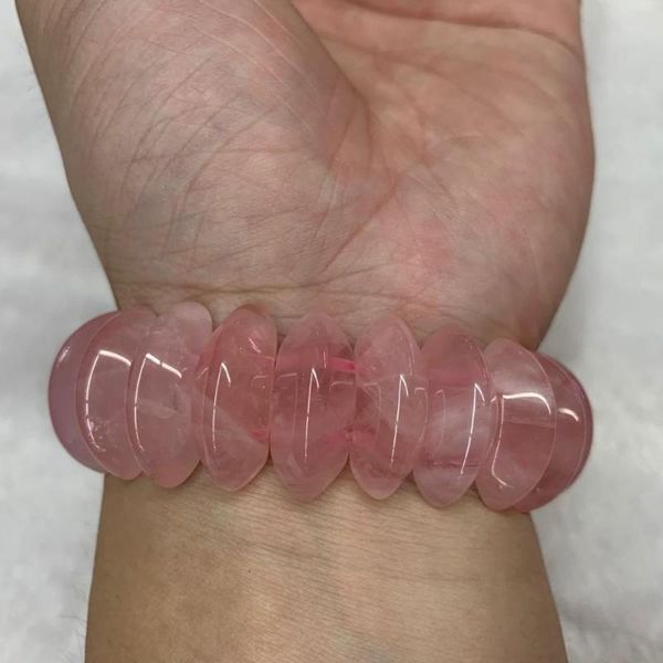 natural roses quartz stone beads bracelet natural gem stone bracelet diy jewelry for woman for gift love wholesale, Black
natural roses quartz stone beads bracelet natural gem stone bracelet diy jewelry for woman for gift love wholesale, Black