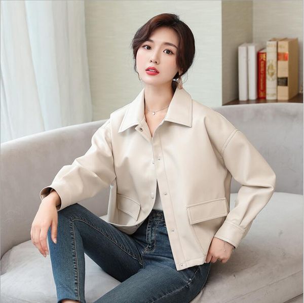 spring autumn biker street clothing girl motorcycle faux leather jacket lady england japan style long sleeve leatherwear black beige coat
spring autumn biker street clothing girl motorcycle faux leather jacket lady england japan style long sleeve leatherwear black beige coat