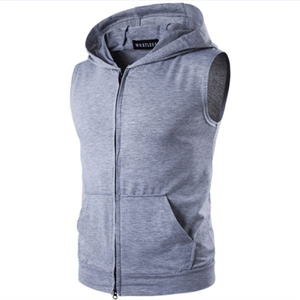 mens sleeveless hoodies casual hooded sweatshirt men hip hop hoodie men's streetwear 5 color plus size xxl, Black
mens sleeveless hoodies casual hooded sweatshirt men hip hop hoodie men's streetwear 5 color plus size xxl, Black