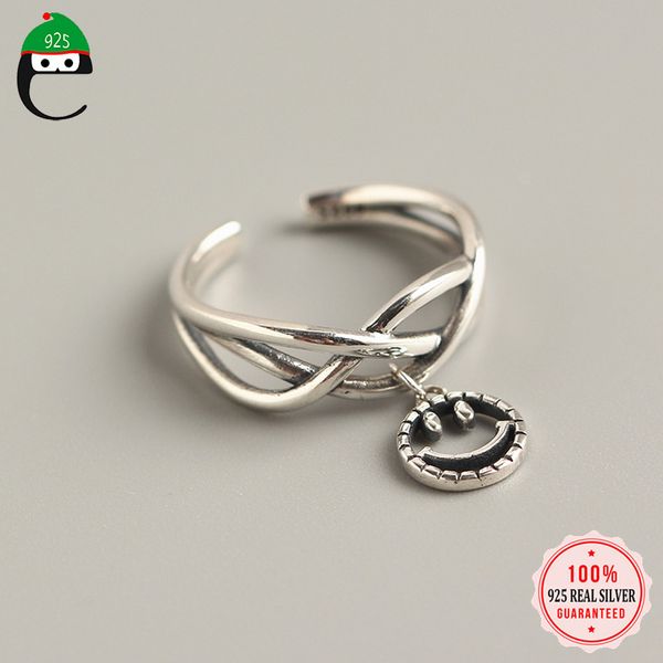 cluster rings elfoplatasi genuine 925 sterling thai silver fahion sweet line cross smile opening ring for women wedding party jewelry y3-40, Golden;silver
cluster rings elfoplatasi genuine 925 sterling thai silver fahion sweet line cross smile opening ring for women wedding party jewelry y3-40, Golden;silver