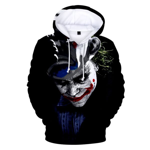 funny clown joker 3d hoodies pullover print hip hop fashion men women hoodie hoody casual long sleeve 3d hooded sweatshirts, Black
funny clown joker 3d hoodies pullover print hip hop fashion men women hoodie hoody casual long sleeve 3d hooded sweatshirts, Black
