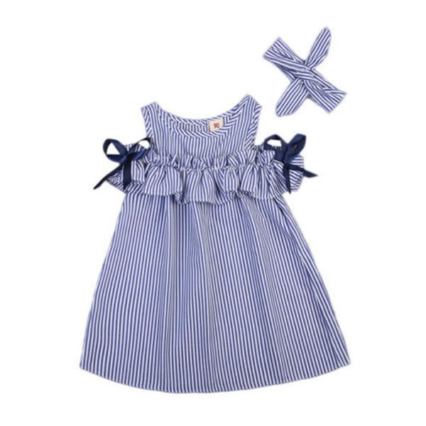 summer dress toddler kids baby girls lovely birthday clothes blue striped off-shoulder ruffles party gown dresses, Red;yellow
summer dress toddler kids baby girls lovely birthday clothes blue striped off-shoulder ruffles party gown dresses, Red;yellow