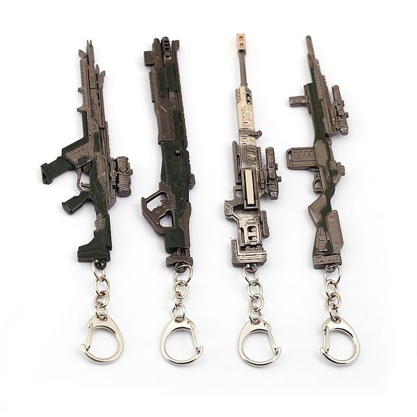 

игровые apex легенды брелки 12см gun модели metal подвеска key chain злой дух dagger keyrings ключевые holder мужские ювелирные изделия llav, Slivery;golden