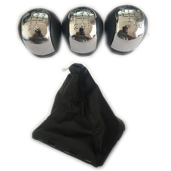 gear shift knob and gear lever boot for vectra c 2002-2005 shift cover handball cover sleeve