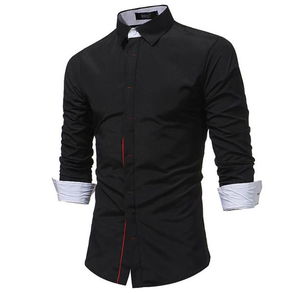 casual shirts men shirt spring long sleeve turn -down brand solid dress shirts casual man shirts regular slim fit male cotton button super, White;black
casual shirts men shirt spring long sleeve turn -down brand solid dress shirts casual man shirts regular slim fit male cotton button super, White;black
