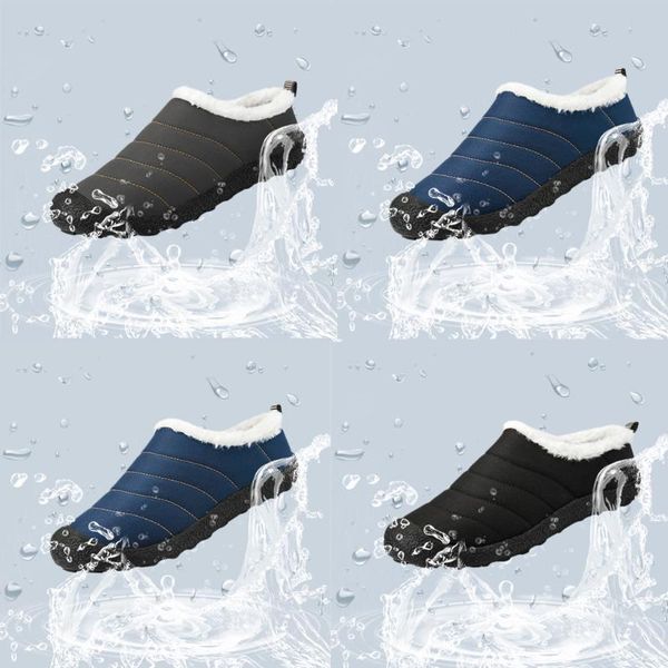 fashion men's plus velvet warm outdoor sports shoes waterproof snow cotton boots, Black
fashion men's plus velvet warm outdoor sports shoes waterproof snow cotton boots, Black