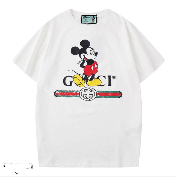 the new summer men's and women's classic cartoon t-shirt short sleeves pure cotton trend style loose t-shirts ing, White
the new summer men's and women's classic cartoon t-shirt short sleeves pure cotton trend style loose t-shirts ing, White