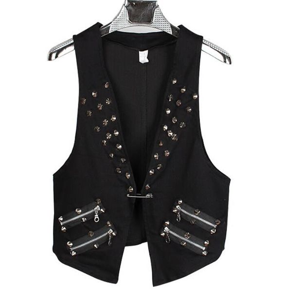 s~3xl new men trend rock stage piano rivet self-cultivation black vest bar performance suit men's vest singer costumes, Black;white
s~3xl new men trend rock stage piano rivet self-cultivation black vest bar performance suit men's vest singer costumes, Black;white