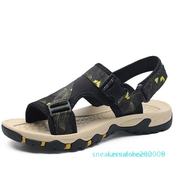 fashion men gladiator sandals summer outdoor men water shoes comfortable breathable mens sandals outdoor non-slip beach 09c s08, Black
fashion men gladiator sandals summer outdoor men water shoes comfortable breathable mens sandals outdoor non-slip beach 09c s08, Black