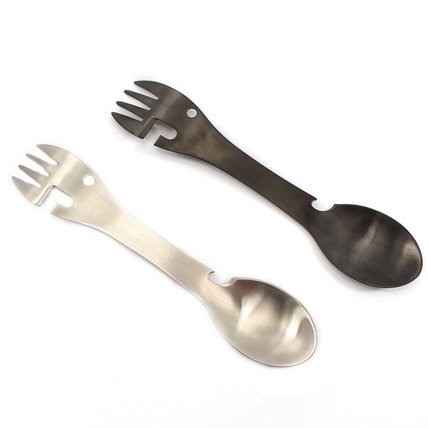 304 stainless steel multifunctional camping equipment cookware spoon fork bottle opener portable tool outdoor survival survival
304 stainless steel multifunctional camping equipment cookware spoon fork bottle opener portable tool outdoor survival survival