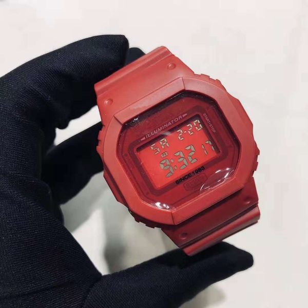 Luxury Brand Watch GW style 5000 Waterproof LED Smart Watches Shcok Sport Men's Black Rubber Strap Wristwatch DropShiping Good Gift For Man
Luxury Brand Watch GW style 5000 Waterproof LED Smart Watches Shcok Sport Men's Black Rubber Strap Wristwatch DropShiping Good Gift For Man