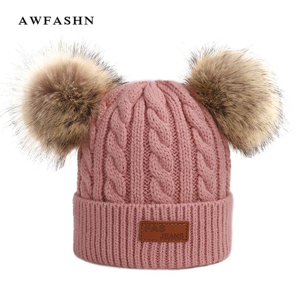 2019 new winter children faux fur pompom knit beanie kids boys girls solid color hat cotton warm baby soft cap skullies bonnet, Yellow
2019 new winter children faux fur pompom knit beanie kids boys girls solid color hat cotton warm baby soft cap skullies bonnet, Yellow