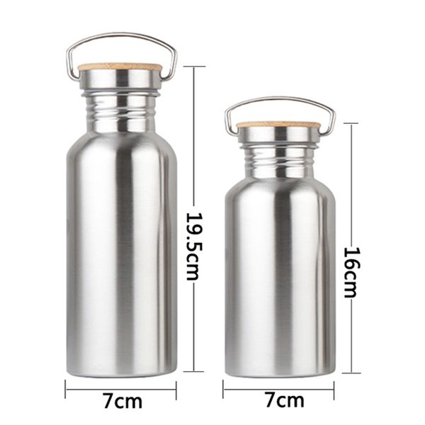 portable stainless steel water bottle bamboo lid sports flasks leak-proof travel cycling hiking camping bottles
portable stainless steel water bottle bamboo lid sports flasks leak-proof travel cycling hiking camping bottles