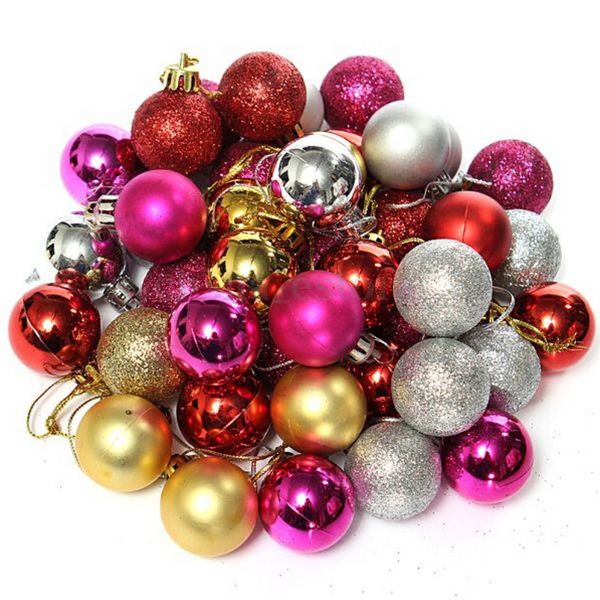 24pcs /set 3cm christmas ball tree decoration diameter xmas balls decorations gift hanging ornament 11colors
24pcs /set 3cm christmas ball tree decoration diameter xmas balls decorations gift hanging ornament 11colors