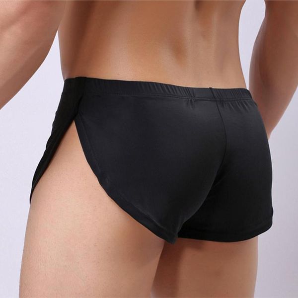 loose comfy men's boxer shorts pajamas side split underwear shorts panties underpants trunk cueca homme fashion sleepwear, Black;white
loose comfy men's boxer shorts pajamas side split underwear shorts panties underpants trunk cueca homme fashion sleepwear, Black;white