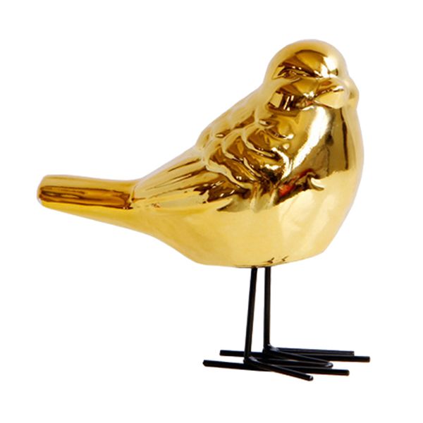 porcelain bird shape animal figurines craft furniture deskdisplay