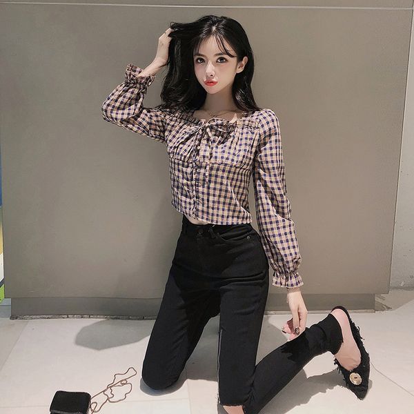 2019 new women shirts full sleeve slim brief paragraph western style blouse shirt blue 2951, White
2019 new women shirts full sleeve slim brief paragraph western style blouse shirt blue 2951, White