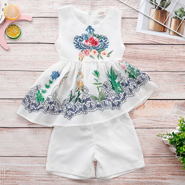 romirus fashion toddler girl clothes kid baby sleeveless ethnic style printed dress+shorts roupa infantil casual girls clothes, White
romirus fashion toddler girl clothes kid baby sleeveless ethnic style printed dress+shorts roupa infantil casual girls clothes, White