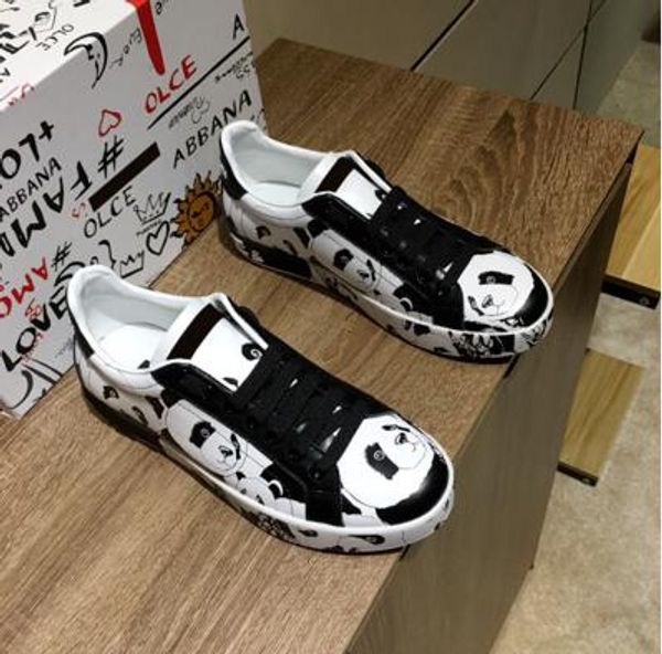 mens designer shoes vintage espadrilles graffiti printed flat platform casual shoe men's genuine leather kanye sneakers chaussures 14, Black
mens designer shoes vintage espadrilles graffiti printed flat platform casual shoe men's genuine leather kanye sneakers chaussures 14, Black