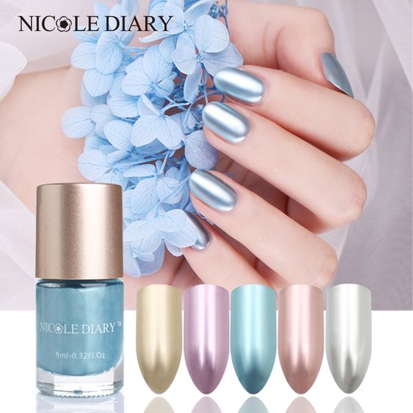 nail polish nicole diary metallic mirror effect shiny varnish spring series stamping manicure art lacquer vernis 9ml
nail polish nicole diary metallic mirror effect shiny varnish spring series stamping manicure art lacquer vernis 9ml