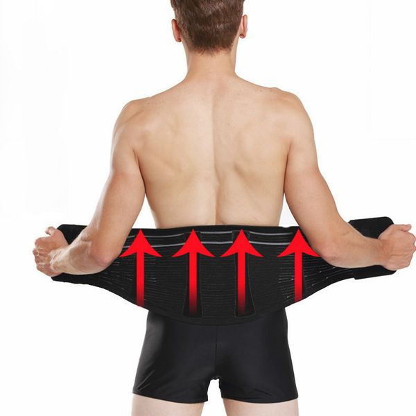 men women lumbar back belt breathable waist disc herniation orthopedic corset waist brace spine support belts protector, Black;gray
men women lumbar back belt breathable waist disc herniation orthopedic corset waist brace spine support belts protector, Black;gray