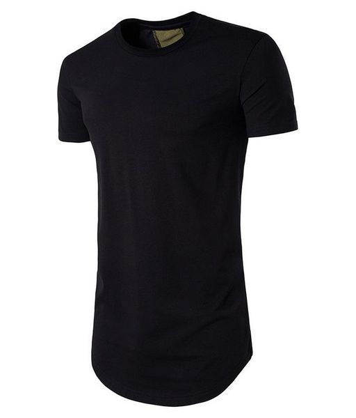 2018 summer foreign trade street hip hop tide men's long coloured split split round hem short sleeved t-shirt, White;black
2018 summer foreign trade street hip hop tide men's long coloured split split round hem short sleeved t-shirt, White;black