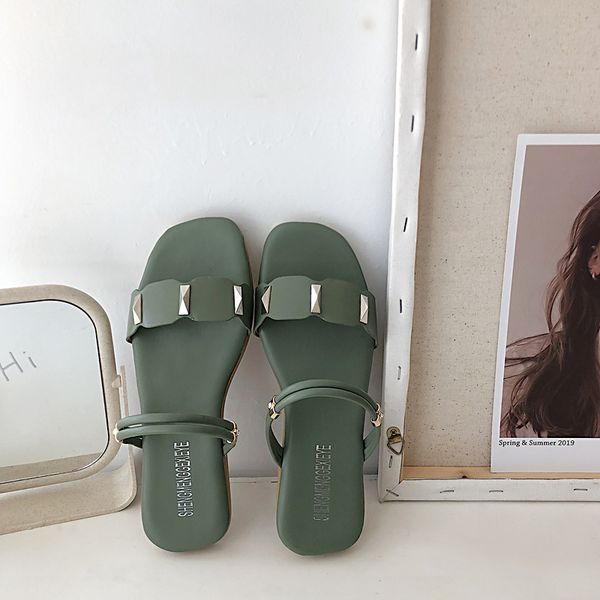 female shoes slippers women summer luxury slides loafers 2020 designer soft flat basic pu buckle strap rubber fashion shoes, Black 
female shoes slippers women summer luxury slides loafers 2020 designer soft flat basic pu buckle strap rubber fashion shoes, Black