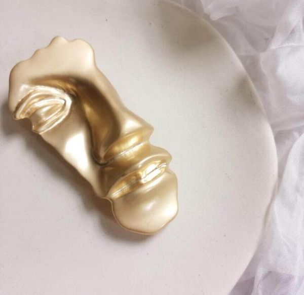 fashion- new shelves unique versatile exaggerated head brooch golden half face mask suit brooch accessories pin, Gray
fashion- new shelves unique versatile exaggerated head brooch golden half face mask suit brooch accessories pin, Gray