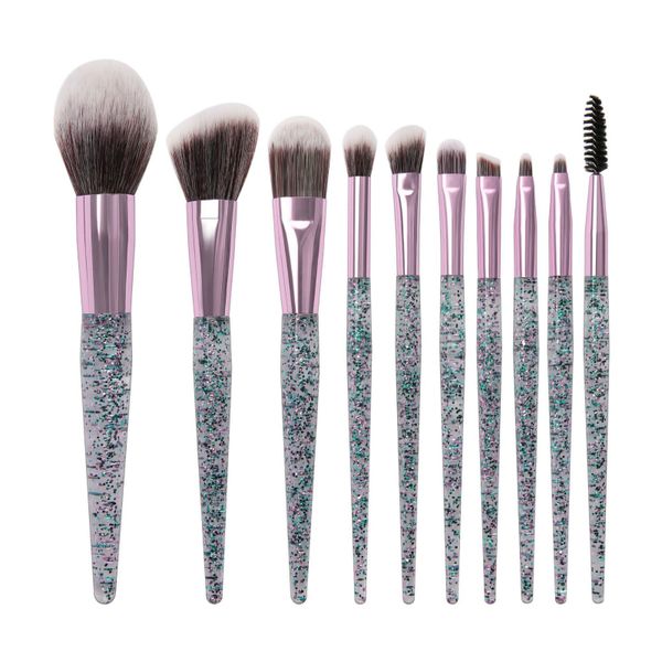 sell 10pcs diamond crystal cosmetics makeup brushes set 10 pieces acrylic handle make up brushes foundation eyeshadow blending brush
sell 10pcs diamond crystal cosmetics makeup brushes set 10 pieces acrylic handle make up brushes foundation eyeshadow blending brush