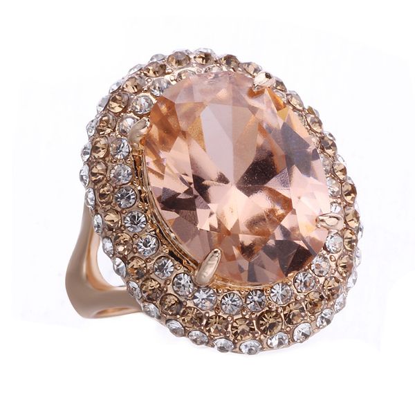 cluster rings european and american creative natural champagne color ring finger gold micro setting, Golden;silver
cluster rings european and american creative natural champagne color ring finger gold micro setting, Golden;silver