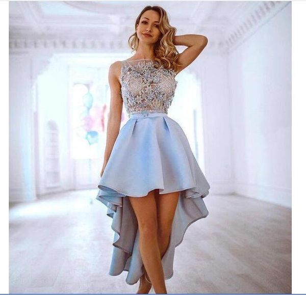 fashion high low short lace appliqued pearl beaded sleeveless jewel neck homecoming dresses with zipper back custom made party dresses, Red
fashion high low short lace appliqued pearl beaded sleeveless jewel neck homecoming dresses with zipper back custom made party dresses, Red