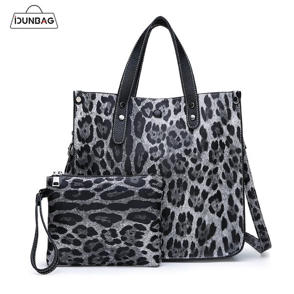 2pcs/set leopard women handbags shoudler bag pu leather tote handle bags for women clutch sac purse black/brown
2pcs/set leopard women handbags shoudler bag pu leather tote handle bags for women clutch sac purse black/brown
