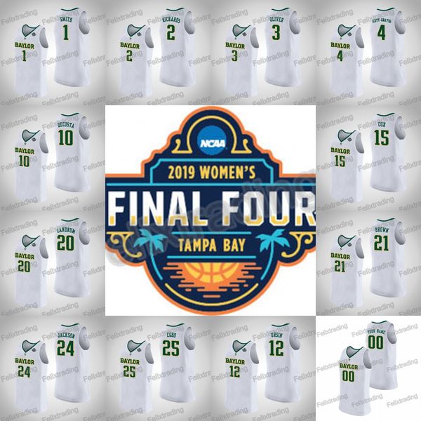 Women 2019 Final Four Champions Baylor Bears Chloe Jackson Queen Egbo Trinity Oliver DiDi Richards NaLyssa Smith College Basketball Jersey
Women 2019 Final Four Champions Baylor Bears Chloe Jackson Queen Egbo Trinity Oliver DiDi Richards NaLyssa Smith College Basketball Jersey