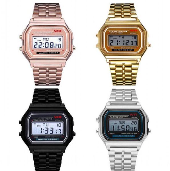 multifunction wr f91w f-91w fashion ultra-thin watches metal watchband led change watch sport a159w men women sport watches watch, Slivery;brown
multifunction wr f91w f-91w fashion ultra-thin watches metal watchband led change watch sport a159w men women sport watches watch, Slivery;brown