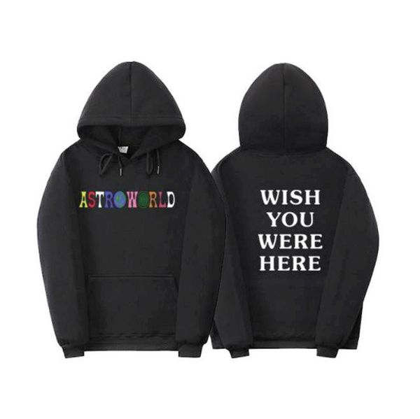 astroworld mens designer hoodies wish you were here printed sports mens aw hooded sweatshirts casual male apparel, Black 
astroworld mens designer hoodies wish you were here printed sports mens aw hooded sweatshirts casual male apparel, Black