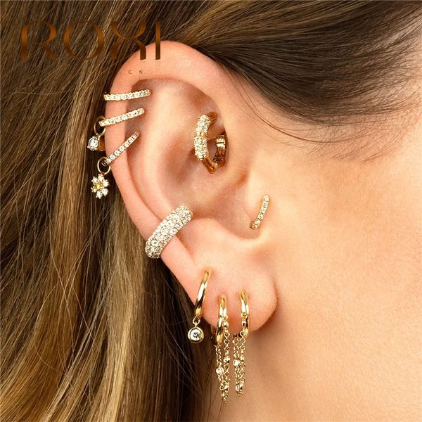 roxi ins drop round zircon hoop earrings for women 925 sterling silver earring crystal wedding kolczyki oorbellen earing jewelry, Golden;silver
roxi ins drop round zircon hoop earrings for women 925 sterling silver earring crystal wedding kolczyki oorbellen earing jewelry, Golden;silver