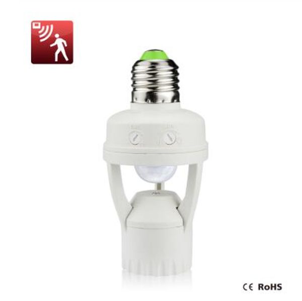 110v 220v pir induction infrared motion sensor e27 led lamp base holder + light control switch socket adapter for 3w - 60w bulb
110v 220v pir induction infrared motion sensor e27 led lamp base holder + light control switch socket adapter for 3w - 60w bulb