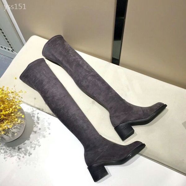 2019 women's high boots autumn winter knitting wool ladies shoes thigh high boots for women long boot generous wedges woman boot, Black
2019 women's high boots autumn winter knitting wool ladies shoes thigh high boots for women long boot generous wedges woman boot, Black