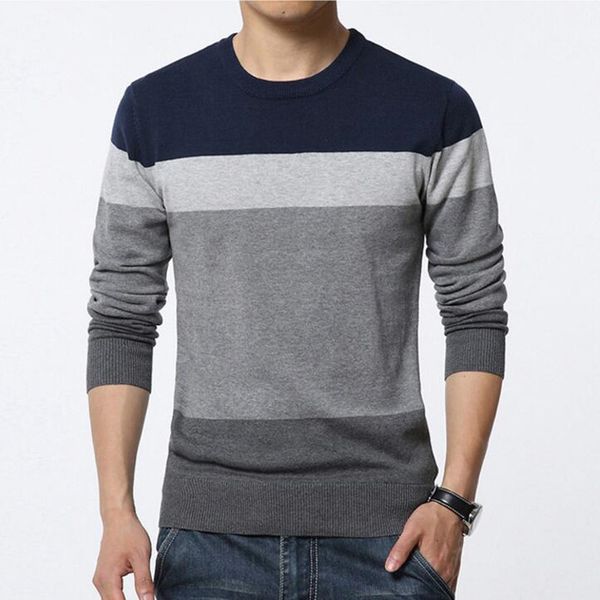 2019 new autumn fashion brand casual sweater men o-neck striped slim fit knitting men's sweaters cotton pullovers male 4xl 5xl, White;black
2019 new autumn fashion brand casual sweater men o-neck striped slim fit knitting men's sweaters cotton pullovers male 4xl 5xl, White;black