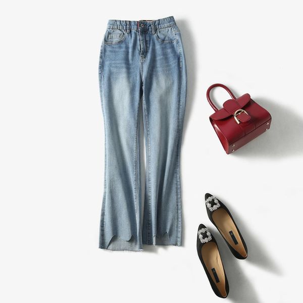 2019 autumn new arrival office lady jeans trousers pants women lady hmr19990sep1, Blue
2019 autumn new arrival office lady jeans trousers pants women lady hmr19990sep1, Blue