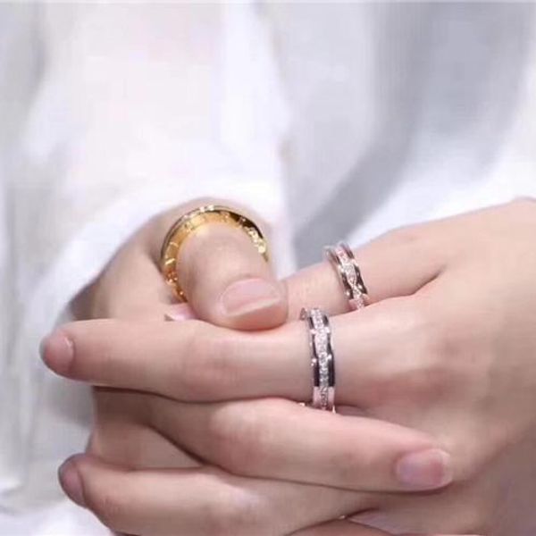 classic diamond ring 316l titanium rose golden tubogas rings women wedding jewelry, Golden;silver
classic diamond ring 316l titanium rose golden tubogas rings women wedding jewelry, Golden;silver