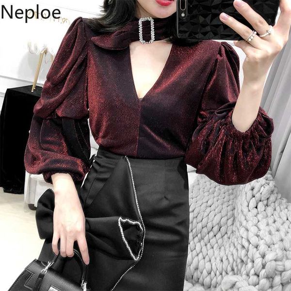 neploe корейской моды женщин элегантный блуза фонарь с длинным рукавом sexy v-образным вырезом пуловер tops 2020 весна осень blusas shirt 58, White
neploe корейской моды женщин элегантный блуза фонарь с длинным рукавом sexy v-образным вырезом пуловер tops 2020 весна осень blusas shirt 58, White