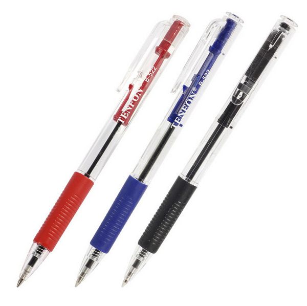 12 pcs / set - plastic ball-point pen red, blue and black colors ballpoint custom transparent ballpoint pen, Blue;orange
12 pcs / set - plastic ball-point pen red, blue and black colors ballpoint custom transparent ballpoint pen, Blue;orange