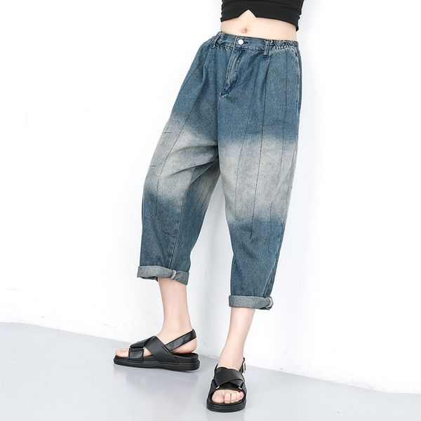 women simple loose high waist jeans fashion summer clothing wide leg trousers blue gray hit color denim pants
women simple loose high waist jeans fashion summer clothing wide leg trousers blue gray hit color denim pants